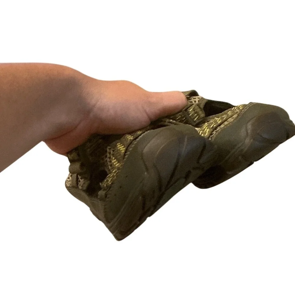 Chaco Unisex Kids Sandals 3 34 Olive Green Odyssey Closed Toe Sport Water Shoes